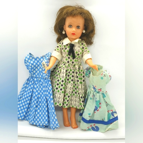 Belle Doll And Toy Corp Little Miss Margie Rare Play Doll Dresses Box Vintage - Picture 4 of 10